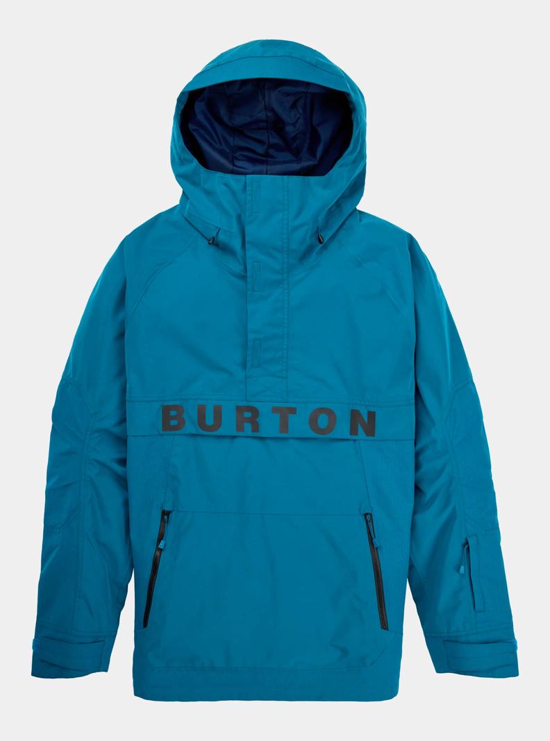 Veste Snowboard Burton Frostner 2L Anorak Homme Bleu | 108394-XUS