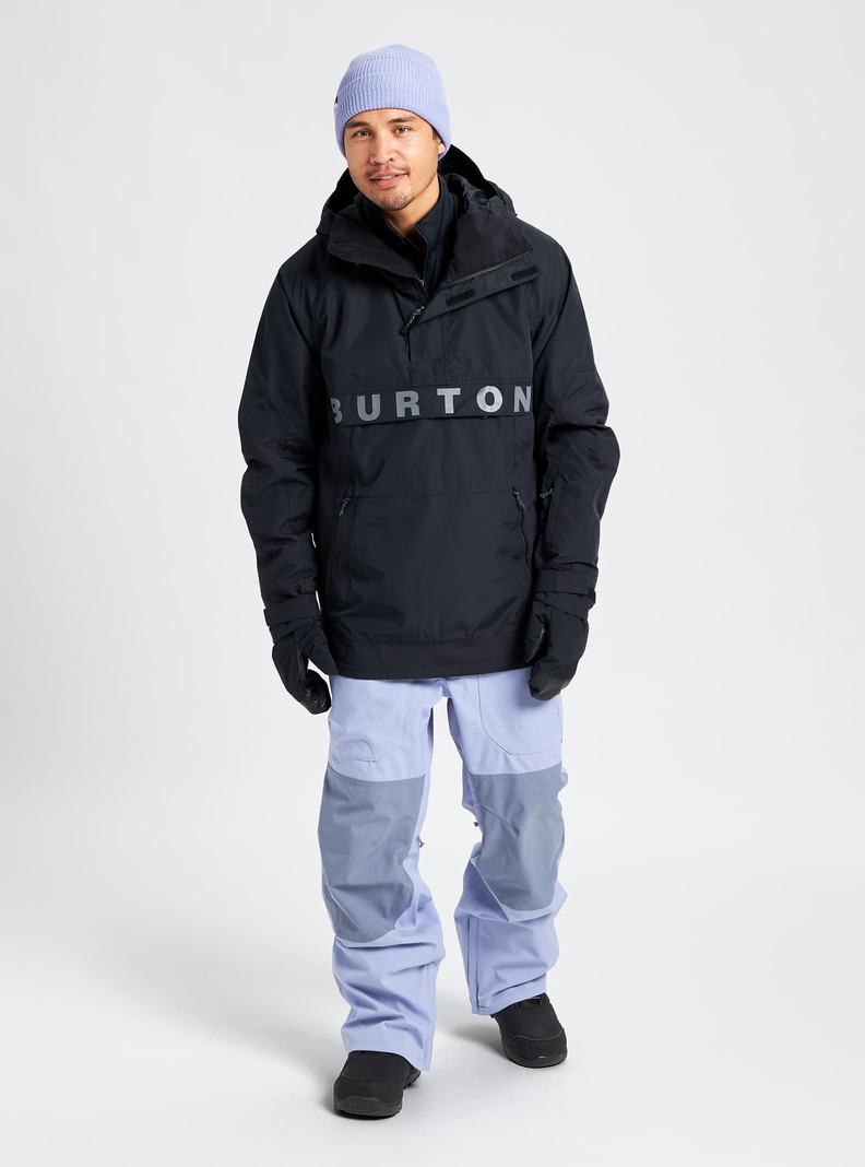 Veste Snowboard Burton Frostner 2L Anorak Homme Noir | 261074-VNE