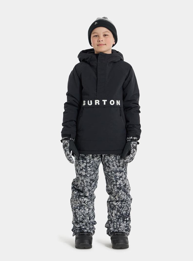 Veste Snowboard Burton Frostner 2L Anorak Enfant Noir | 854217-SXP