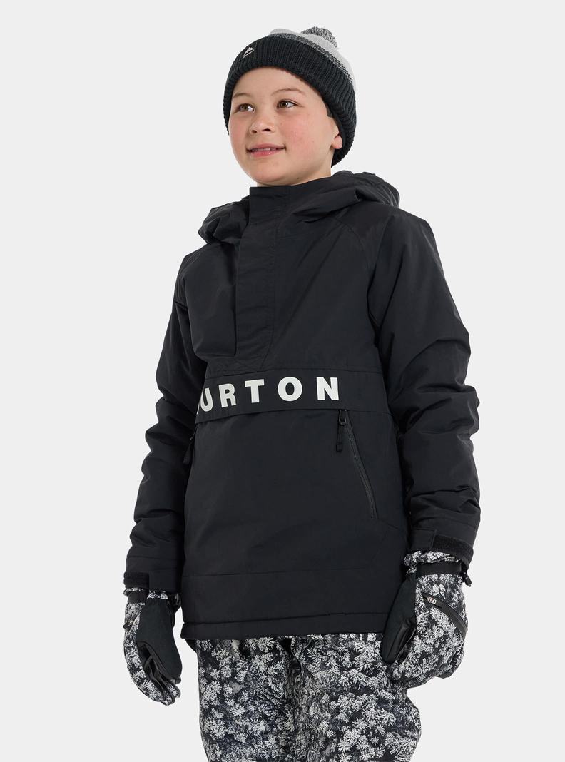 Veste Snowboard Burton Frostner 2L Anorak Enfant Noir | 854217-SXP