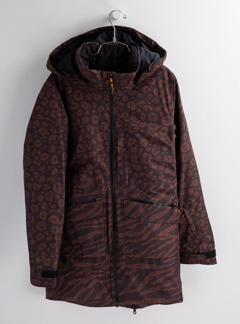 Veste Snowboard Burton GORE-TEX Treeline Femme Grise | 521948-IHR