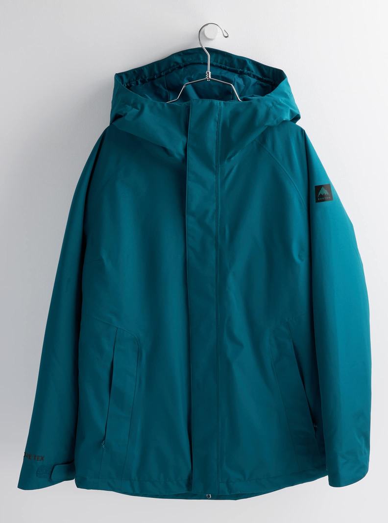 Veste Snowboard Burton GORE‑TEX Powline Shell Femme Bleu | 109746-KXZ