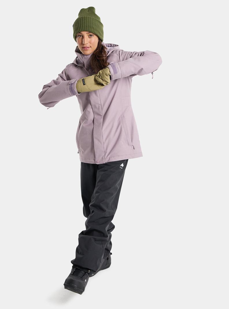 Veste Snowboard Burton Jet Set 2L Femme Lavande | 405678-KUS