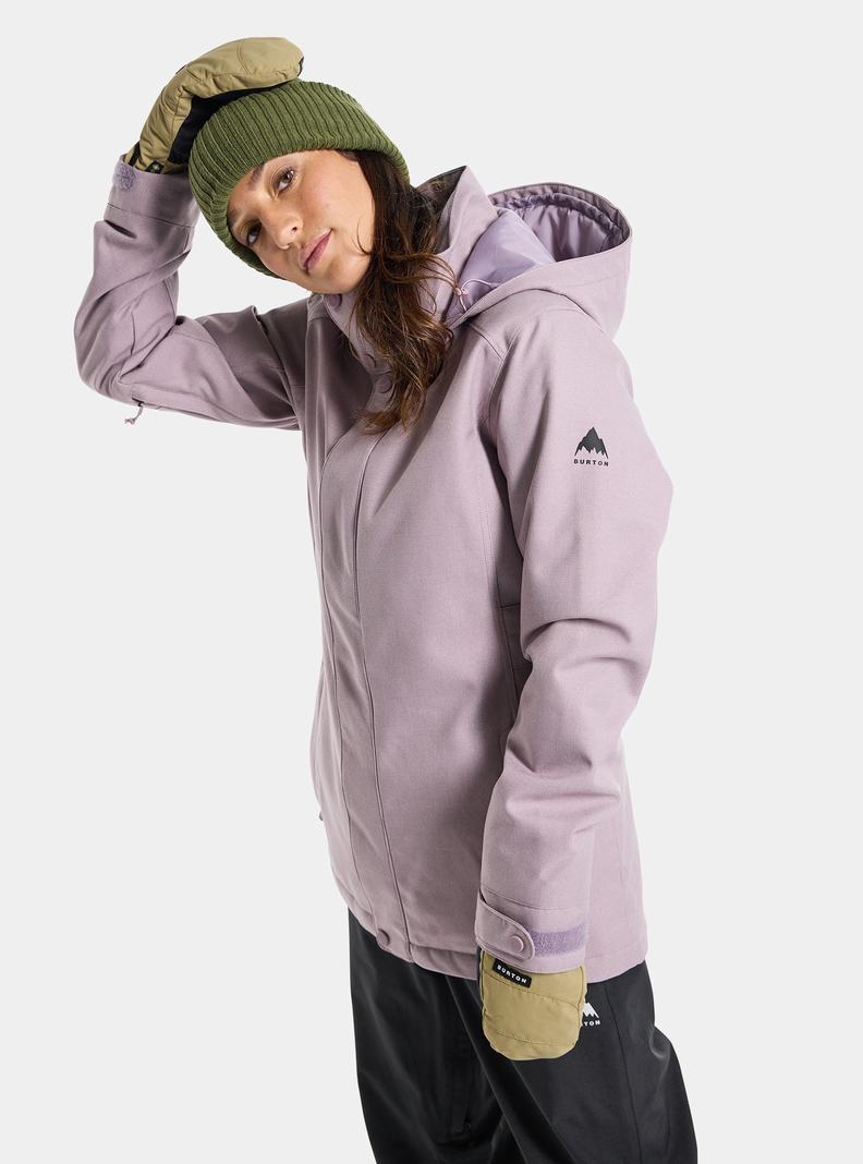 Veste Snowboard Burton Jet Set 2L Femme Lavande | 405678-KUS