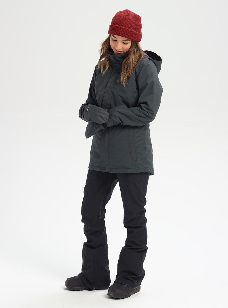 Veste Snowboard Burton Jet Set 2L Femme Noir | 827316-RET