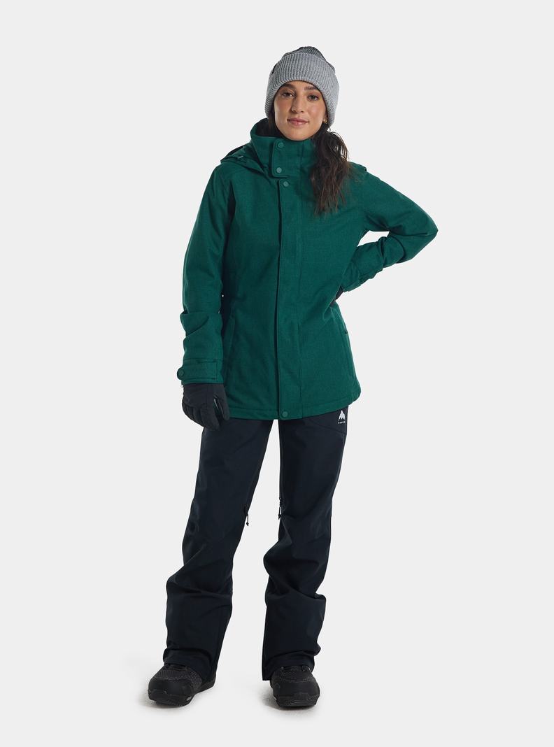 Veste Snowboard Burton Jet Set 2L Femme Marron | 908541-JVK