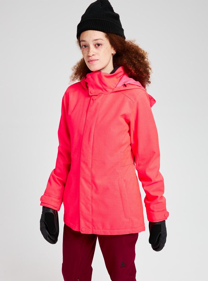 Veste Snowboard Burton Jet Set Femme Rose | 453706-CPY