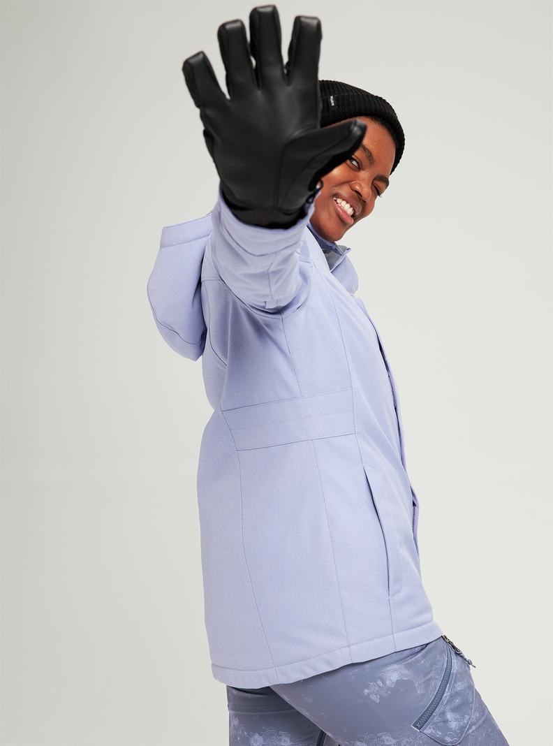 Veste Snowboard Burton Jet Set Femme Violette | 304692-HCQ