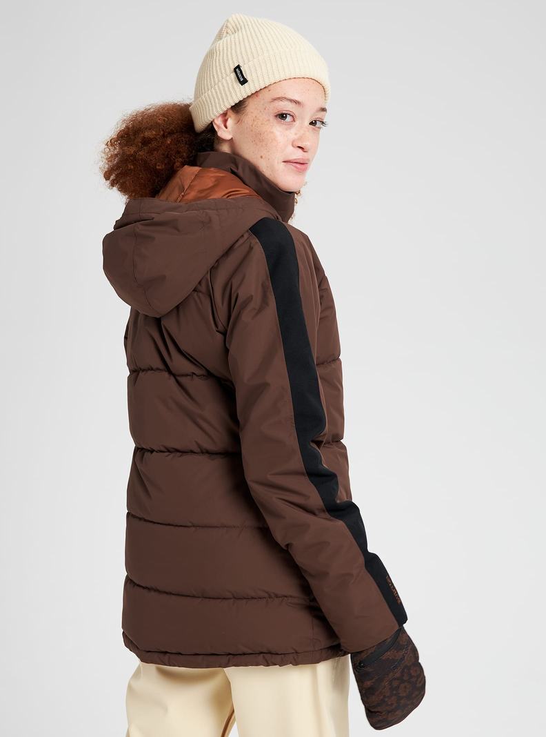 Veste Snowboard Burton Keelan Femme Marron | 326178-TYF
