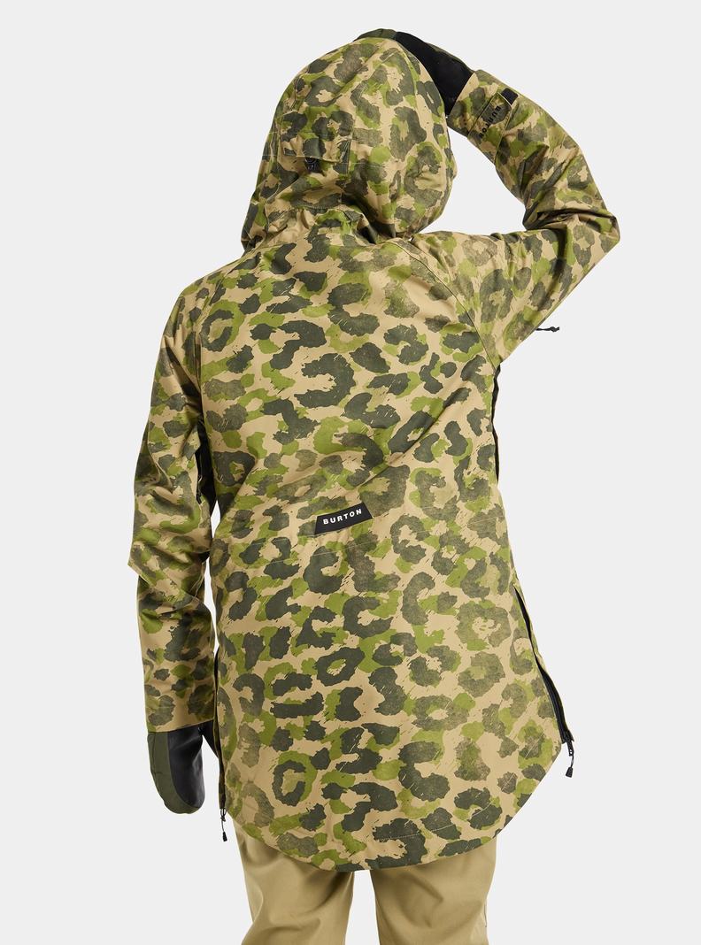 Veste Snowboard Burton Lalik 2L Femme Vert Camouflage | 940835-FWO