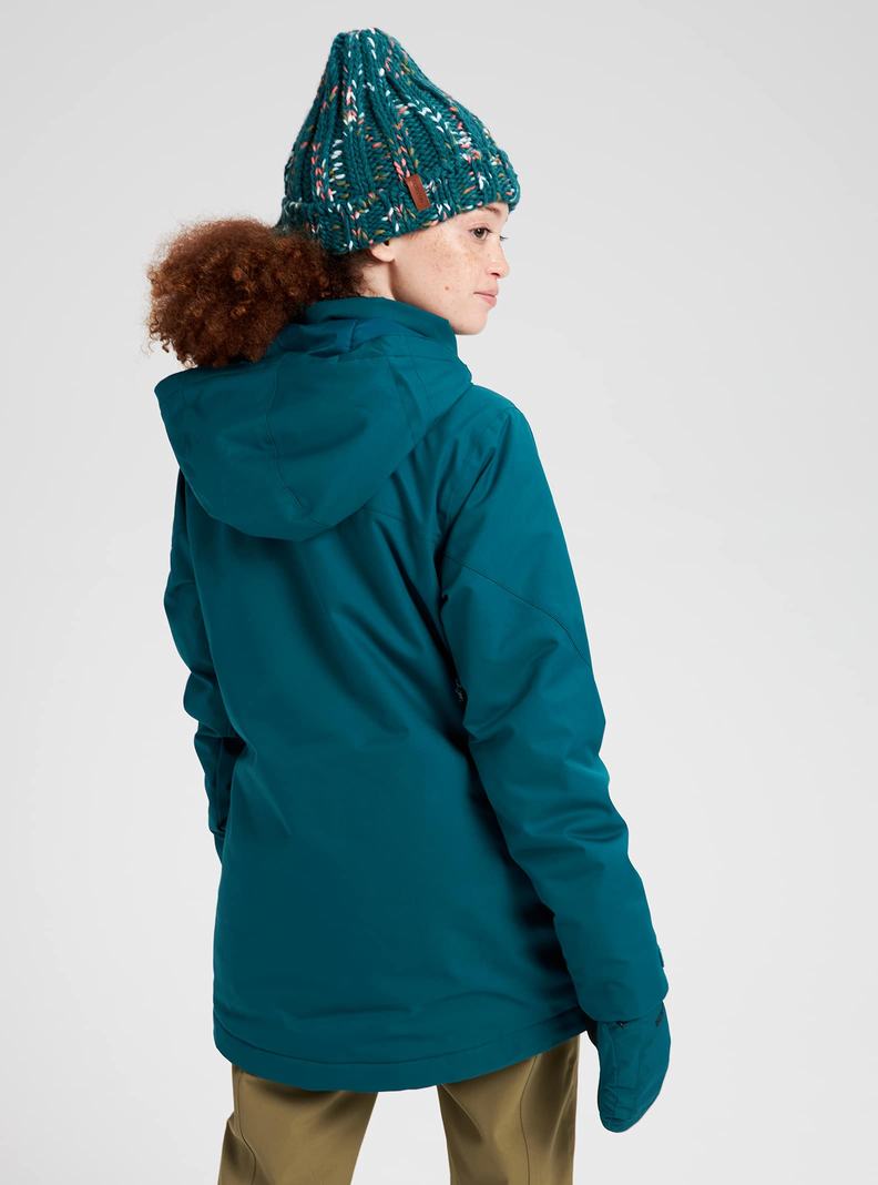 Veste Snowboard Burton Lelah Femme Bleu | 495261-TBP