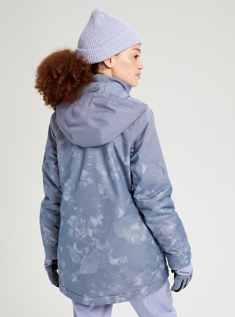 Veste Snowboard Burton Lelah Femme Grise | 041735-RAU