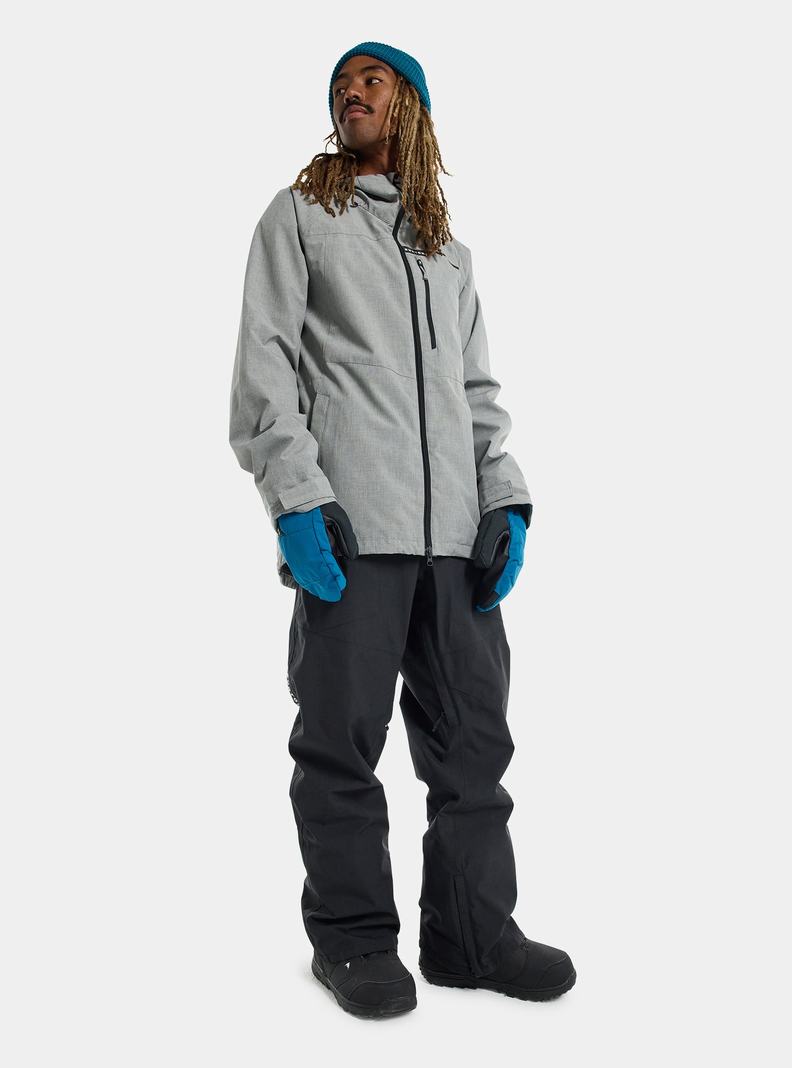 Veste Snowboard Burton Lodgepole 2L Homme Grise | 346218-ELX