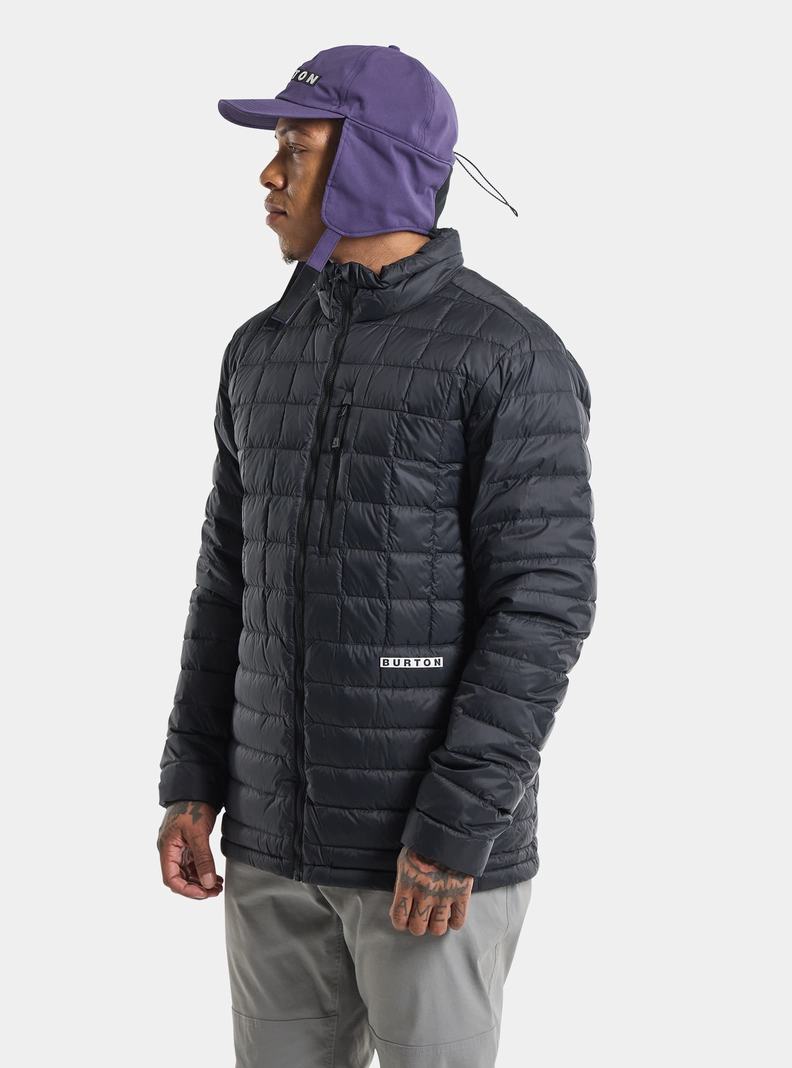 Veste Snowboard Burton Mid-Heat Down Homme Noir | 365279-BCV