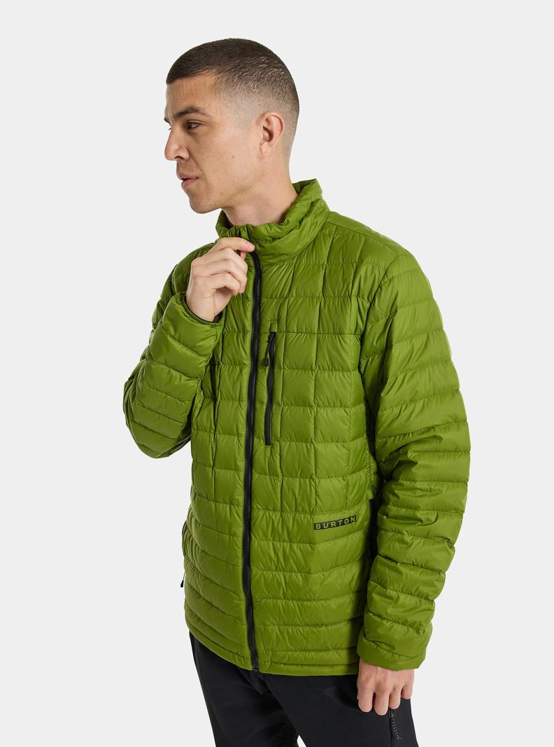Veste Snowboard Burton Mid-Heat Down Homme Vert | 685134-FOM