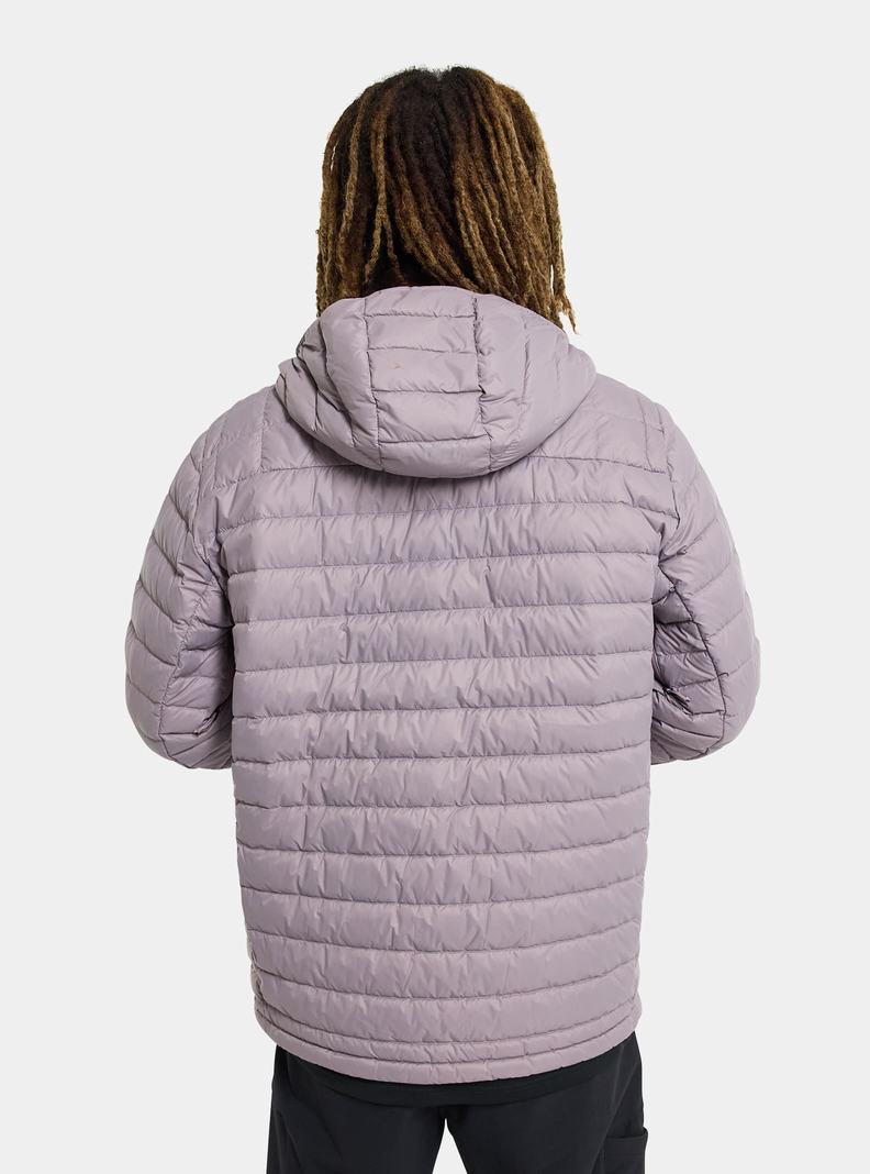 Veste Snowboard Burton Mid-Heat Encapuchonné Down Insulated Homme Lavande | 140675-YGL