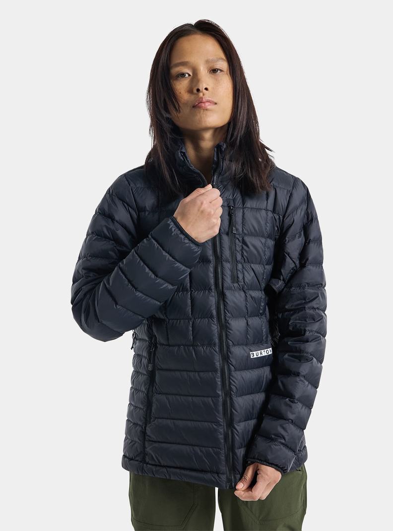 Veste Snowboard Burton Mid-Heat Insulated Down Femme Noir | 027498-GRN