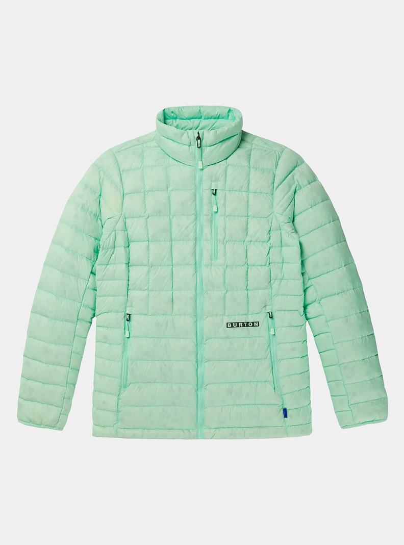 Veste Snowboard Burton Mid-Heat Insulated Down Femme Vert | 439501-YLH