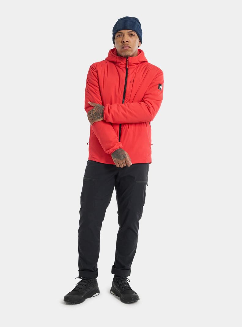 Veste Snowboard Burton Multipath Encapuchonné Insulated Homme Rose | 395760-UJK