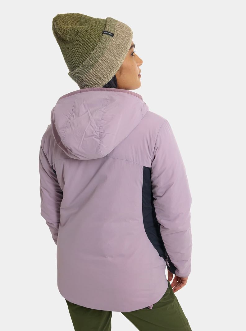Veste Snowboard Burton Multipath Encapuchonné Insulated Femme Lavande | 568902-CQA