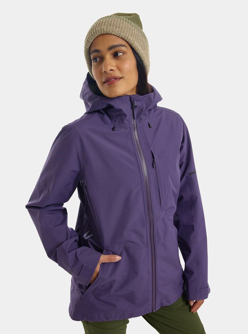 Veste Snowboard Burton Multipath GORE-TEX 2L Femme Violette | 320461-MRD