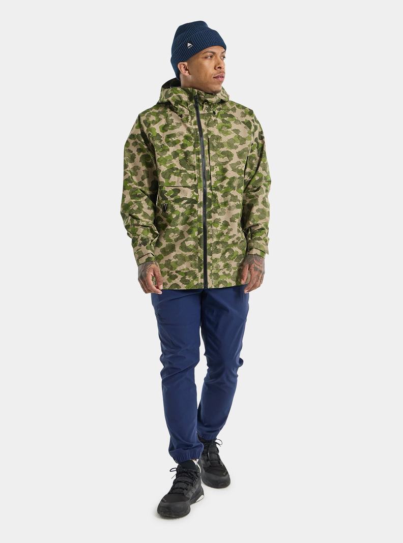 Veste Snowboard Burton Multipath GORE-TEX 2L Homme Camouflage | 654378-ZJI
