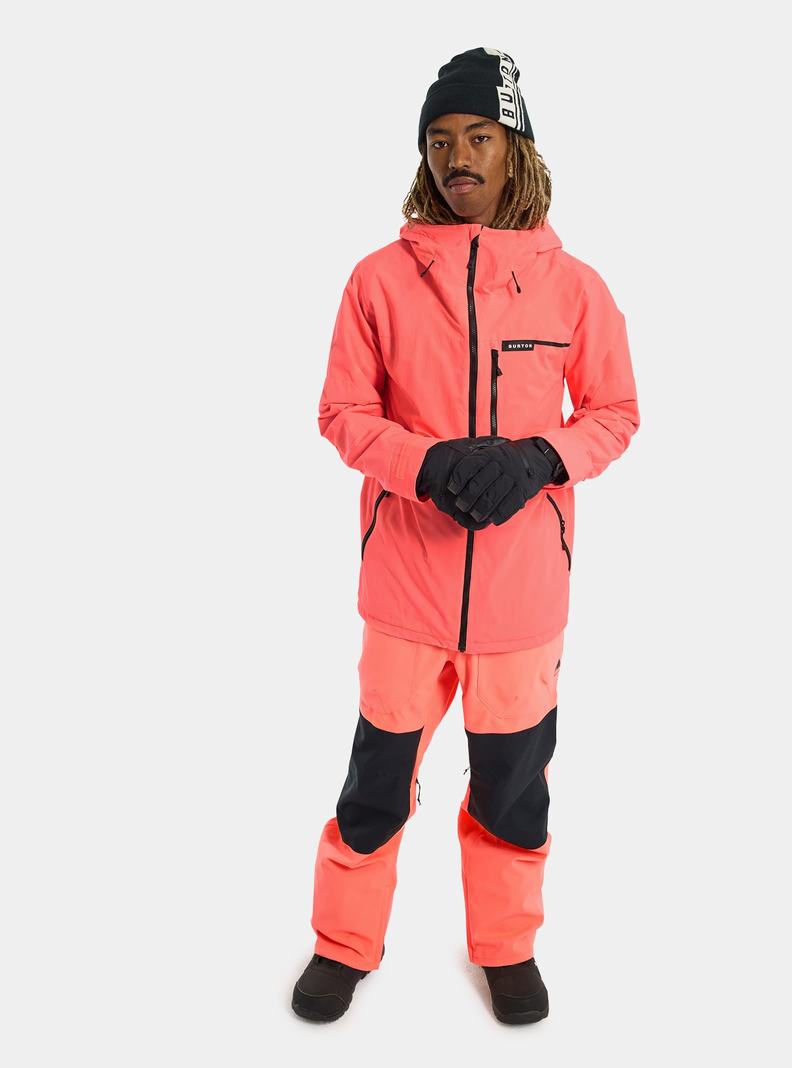 Veste Snowboard Burton Peasy 2L Homme Orange | 429806-FAD