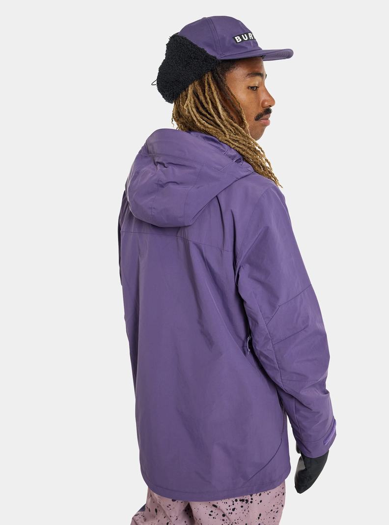 Veste Snowboard Burton Peasy 2L Homme Violette | 685103-VBH