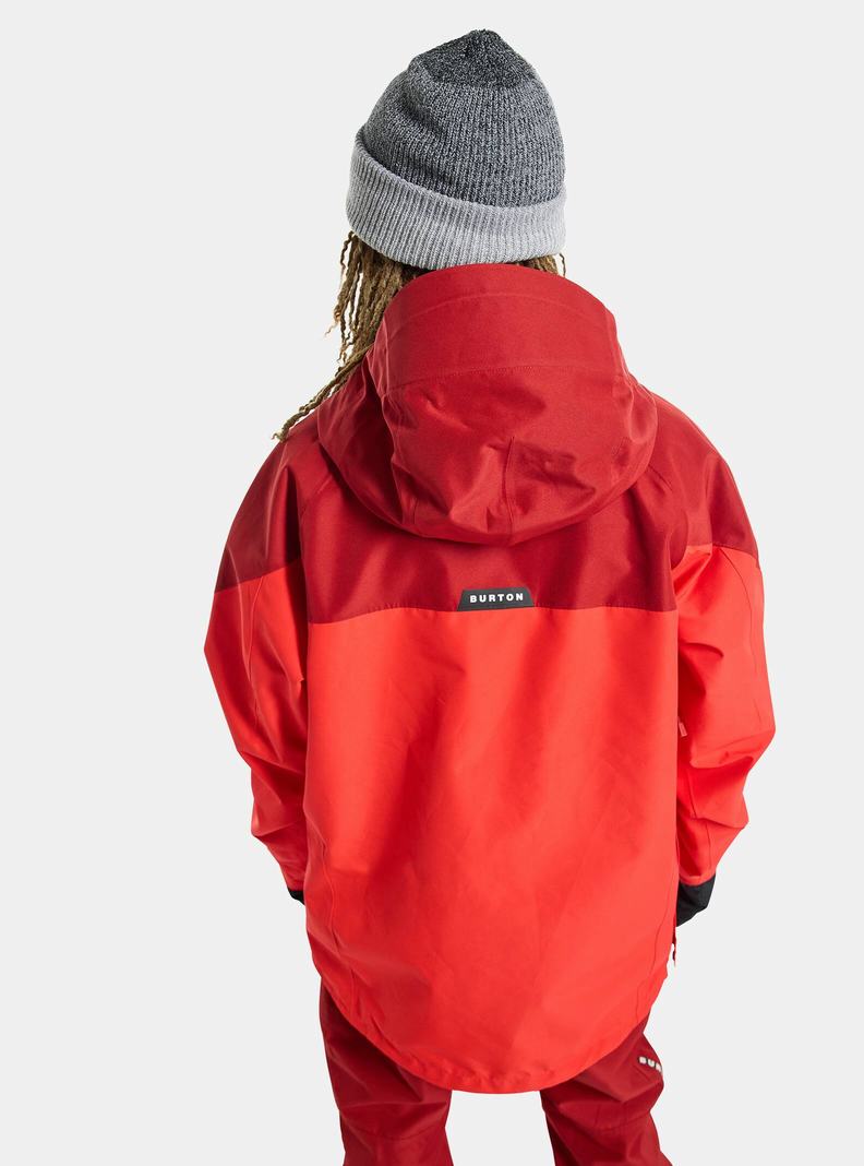 Veste Snowboard Burton Pillowline GORE-TEX 2L Anorak Homme Rose Orange Rose | 205473-GWK