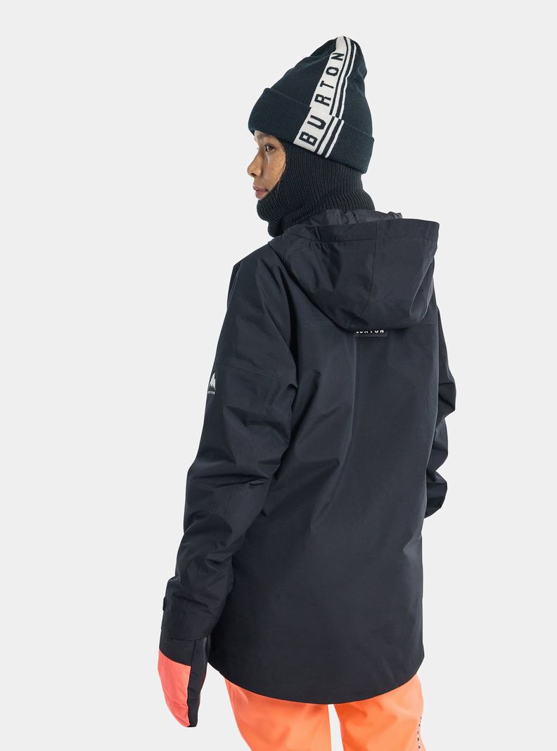 Veste Snowboard Burton Pillowline GORE-TEX 2L Anorak Femme Noir | 246713-OUK