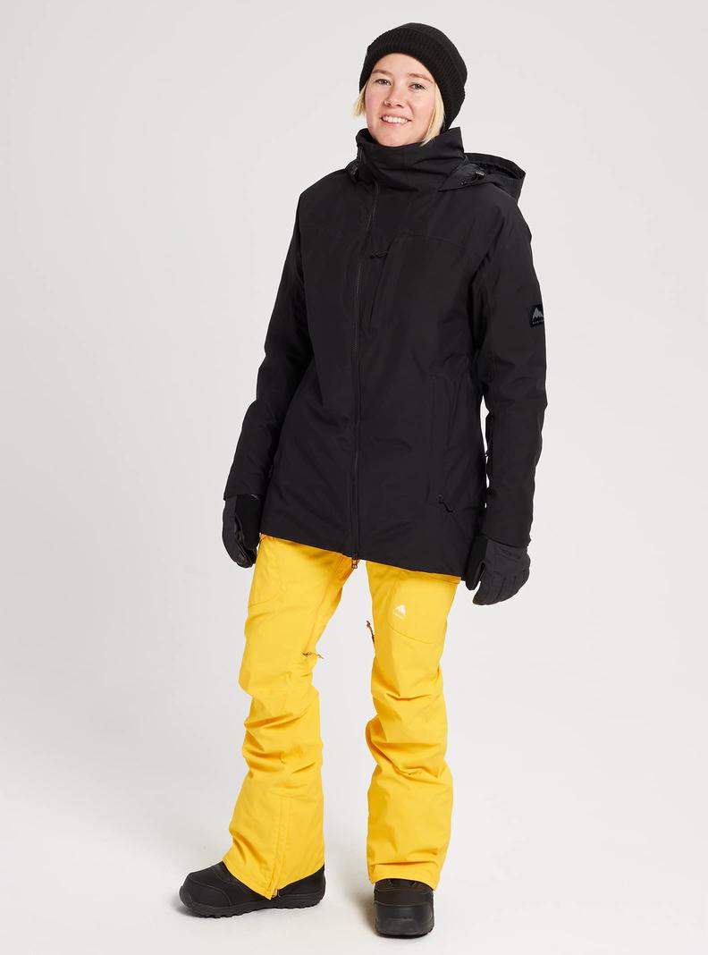 Veste Snowboard Burton Pillowline GORE-TEX 2L Femme Noir | 421398-JSG