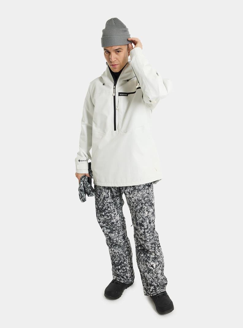 Veste Snowboard Burton Pillowline GORE-TEX 2L Anorak Homme Blanche | 689203-VKP