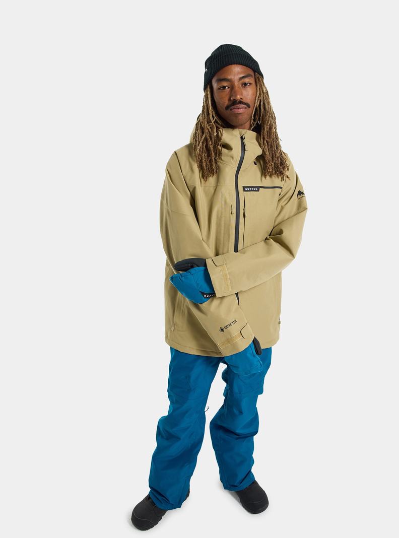 Veste Snowboard Burton Pillowline GORE‑TEX 2L Homme Kaki | 031649-RJX