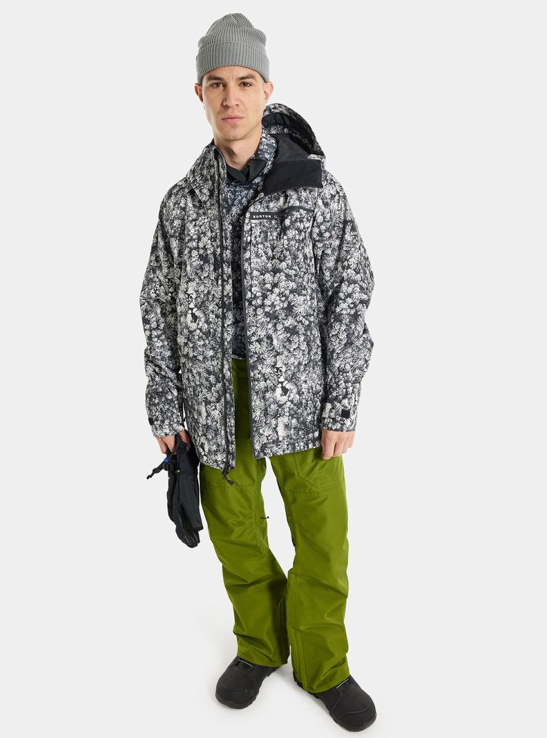 Veste Snowboard Burton Pillowline GORE‑TEX 2L Homme Vert Foncé | 418257-UNM