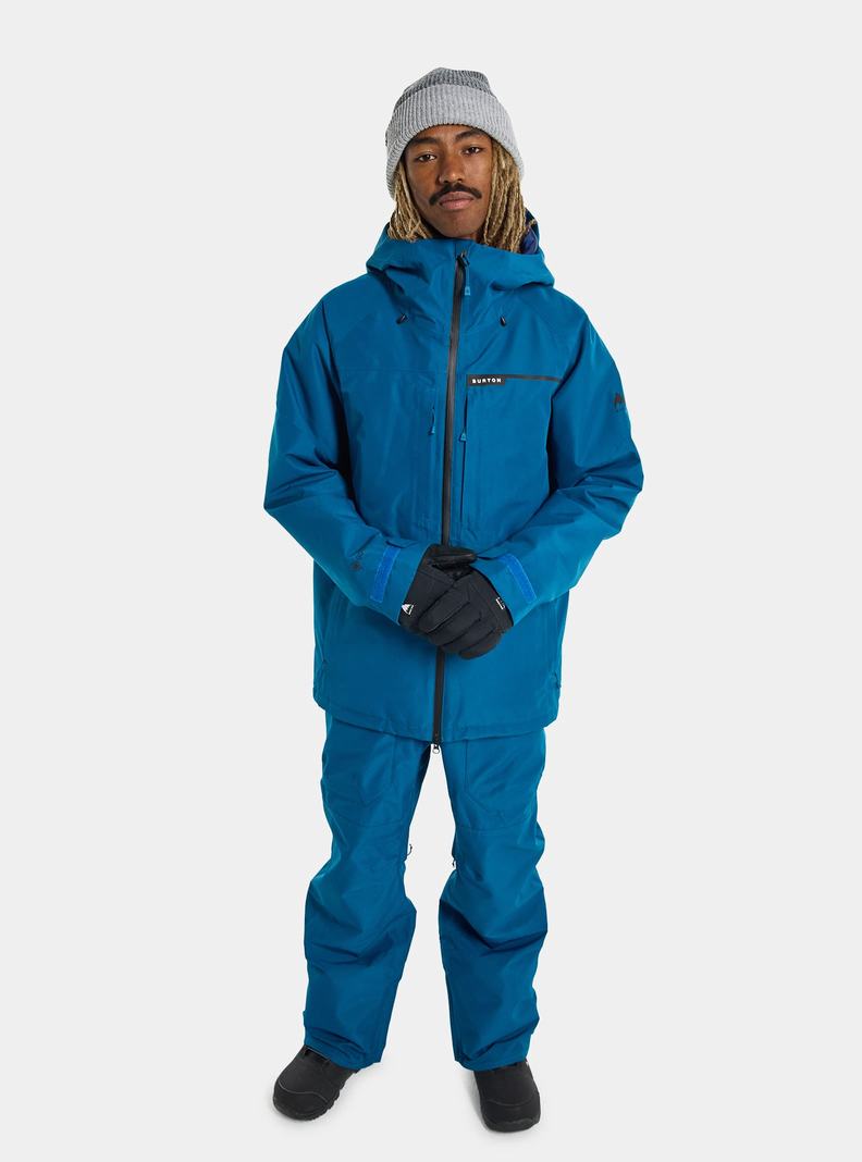 Veste Snowboard Burton Pillowline GORE‑TEX 2L Homme Bleu | 815374-PCN