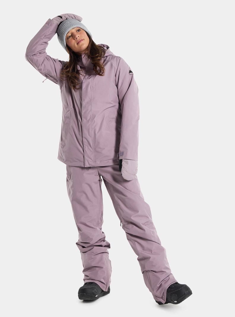 Veste Snowboard Burton Powline GORE‑TEX 2L Insulated Femme Lavande | 013278-PCJ