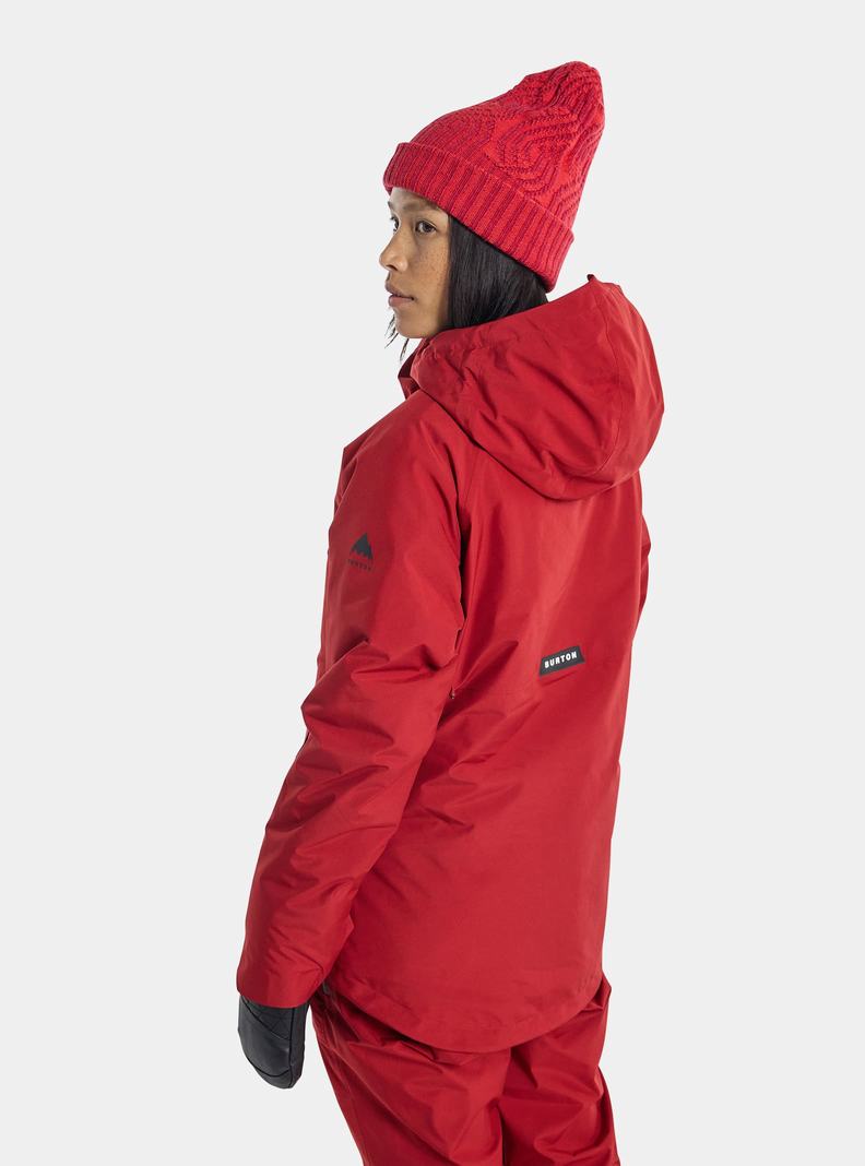 Veste Snowboard Burton Powline GORE‑TEX 2L Insulated Femme Rouge | 308179-UGL