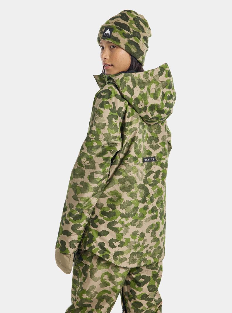 Veste Snowboard Burton Powline GORE‑TEX 2L Femme Camouflage | 692458-GMV