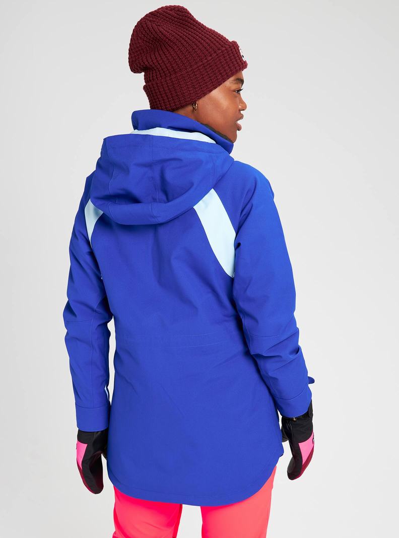 Veste Snowboard Burton Prowess Femme Bleu | 491632-PMB
