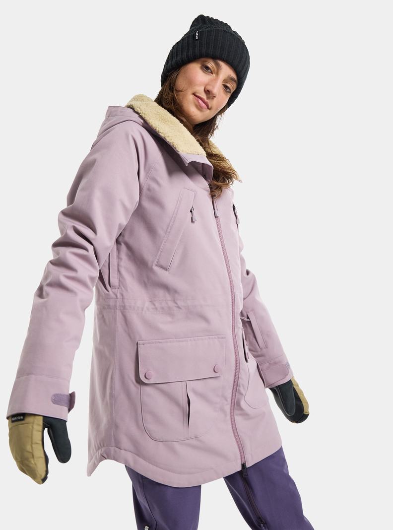 Veste Snowboard Burton Prowess Femme Lavande | 460973-MBZ