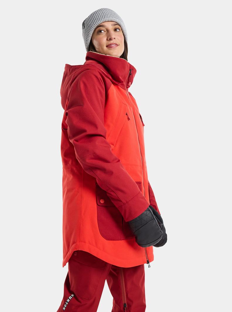 Veste Snowboard Burton Prowess Femme Rose Orange Rose | 527391-CFV