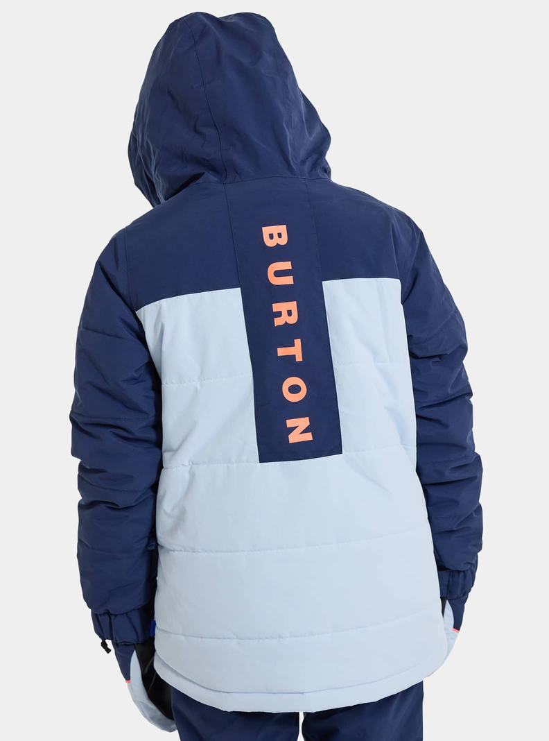 Veste Snowboard Burton Ropedrop Enfant Bleu Orange | 017435-ZVT