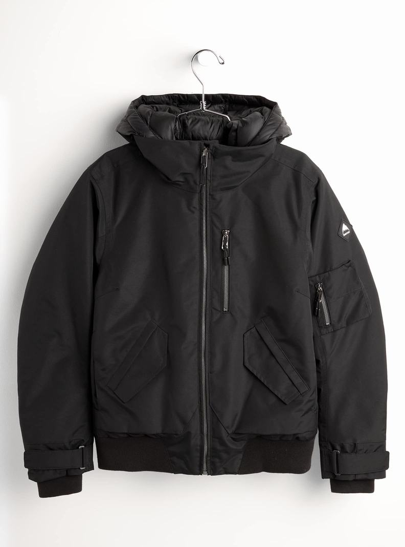 Veste Snowboard Burton Saxton Bomber Femme Noir | 240581-SPJ