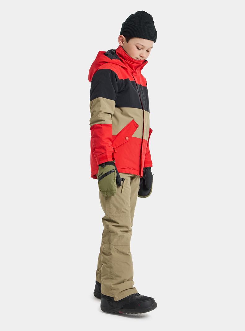 Veste Snowboard Burton Symbol Enfant Rose Noir | 310892-DXM