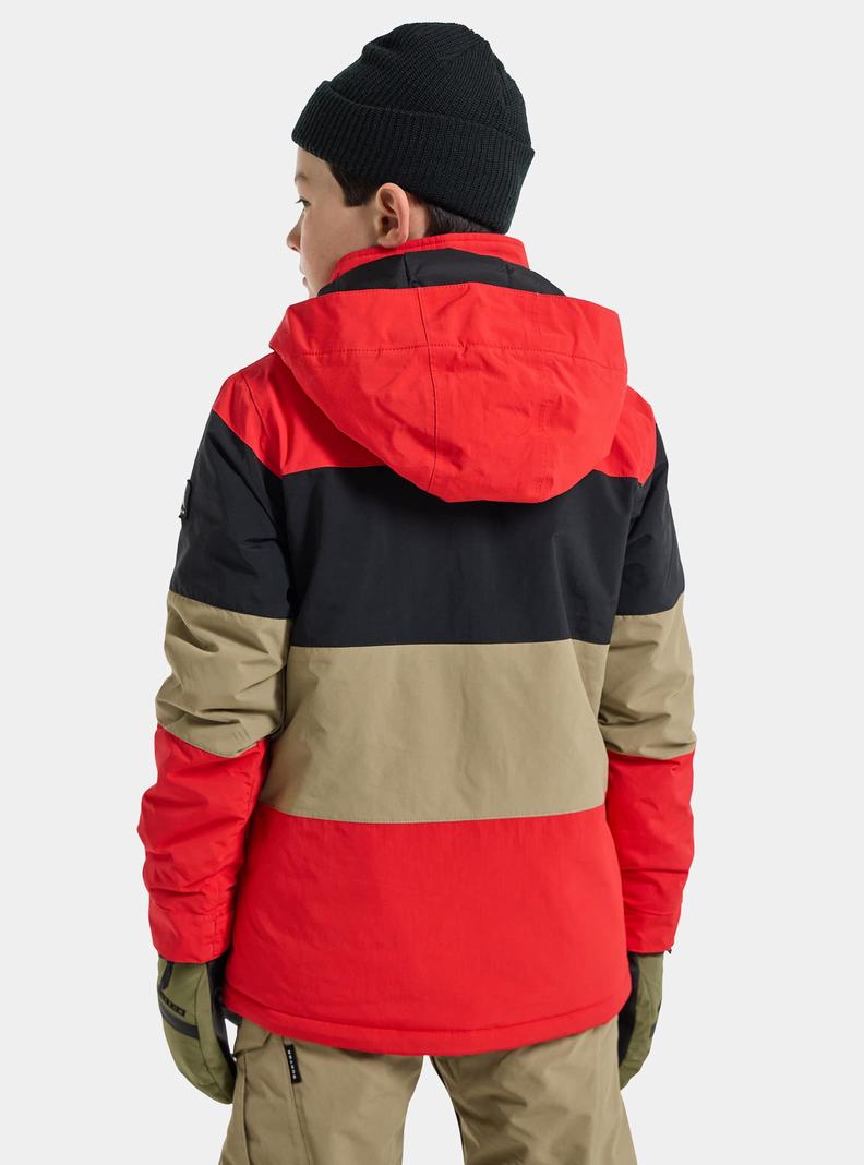 Veste Snowboard Burton Symbol Enfant Rose Noir | 310892-DXM