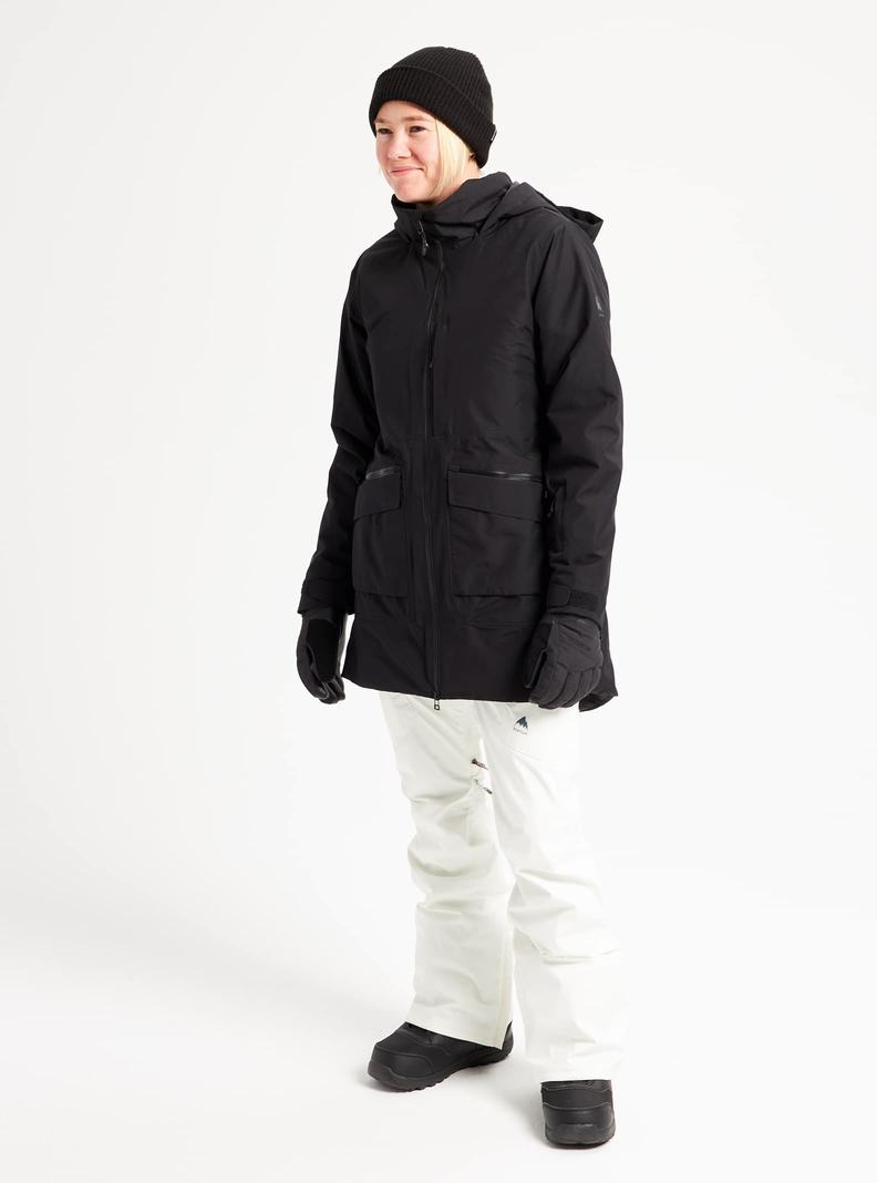 Veste Snowboard Burton Treeline GORE-TEX 2L Femme Noir | 581472-PAQ