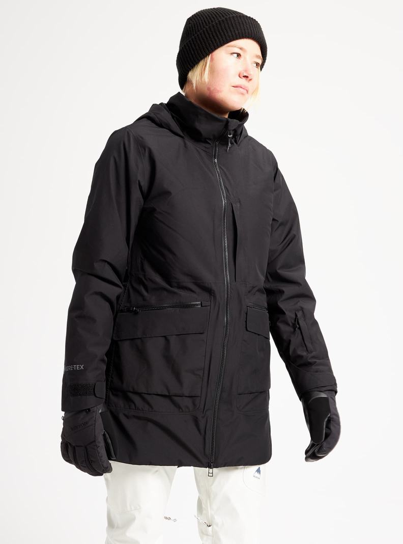 Veste Snowboard Burton Treeline GORE-TEX 2L Femme Noir | 581472-PAQ
