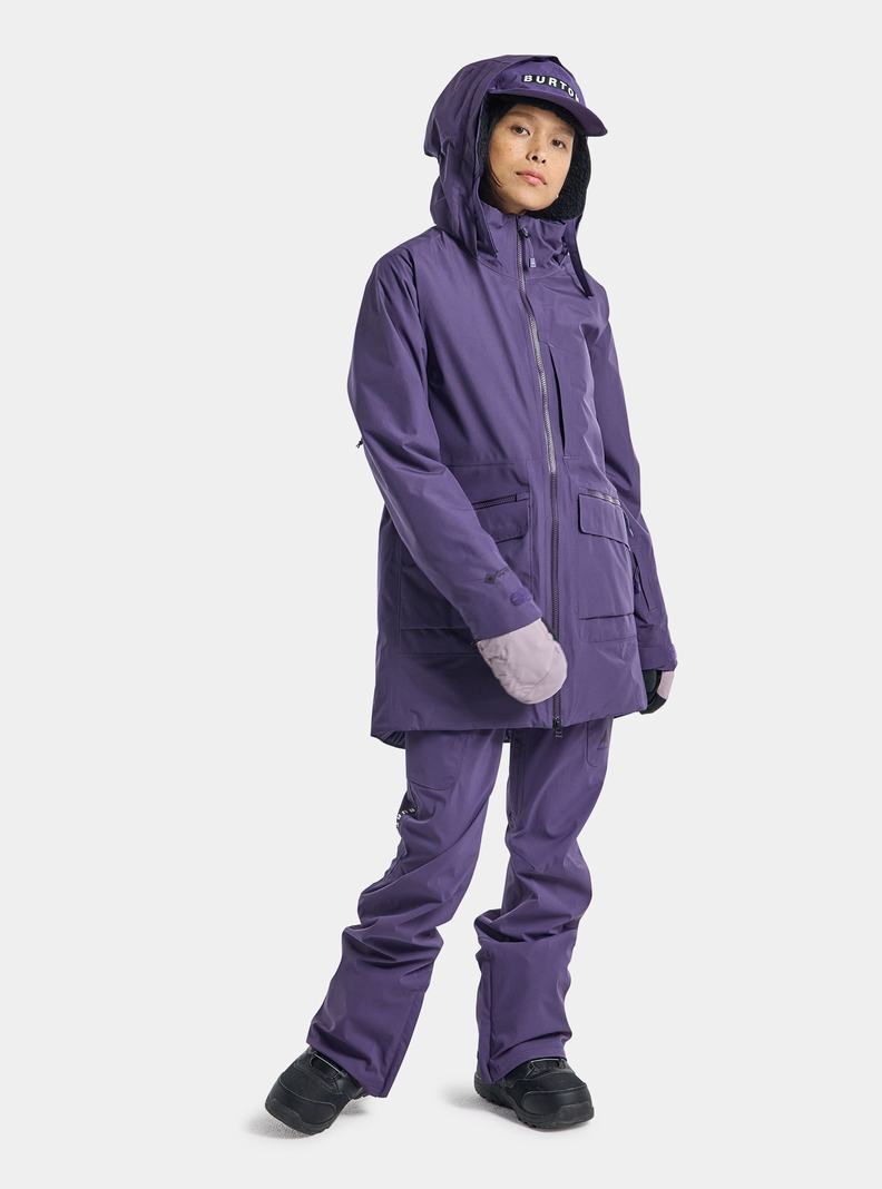 Veste Snowboard Burton Treeline GORE-TEX 2L Femme Violette | 859147-WGP