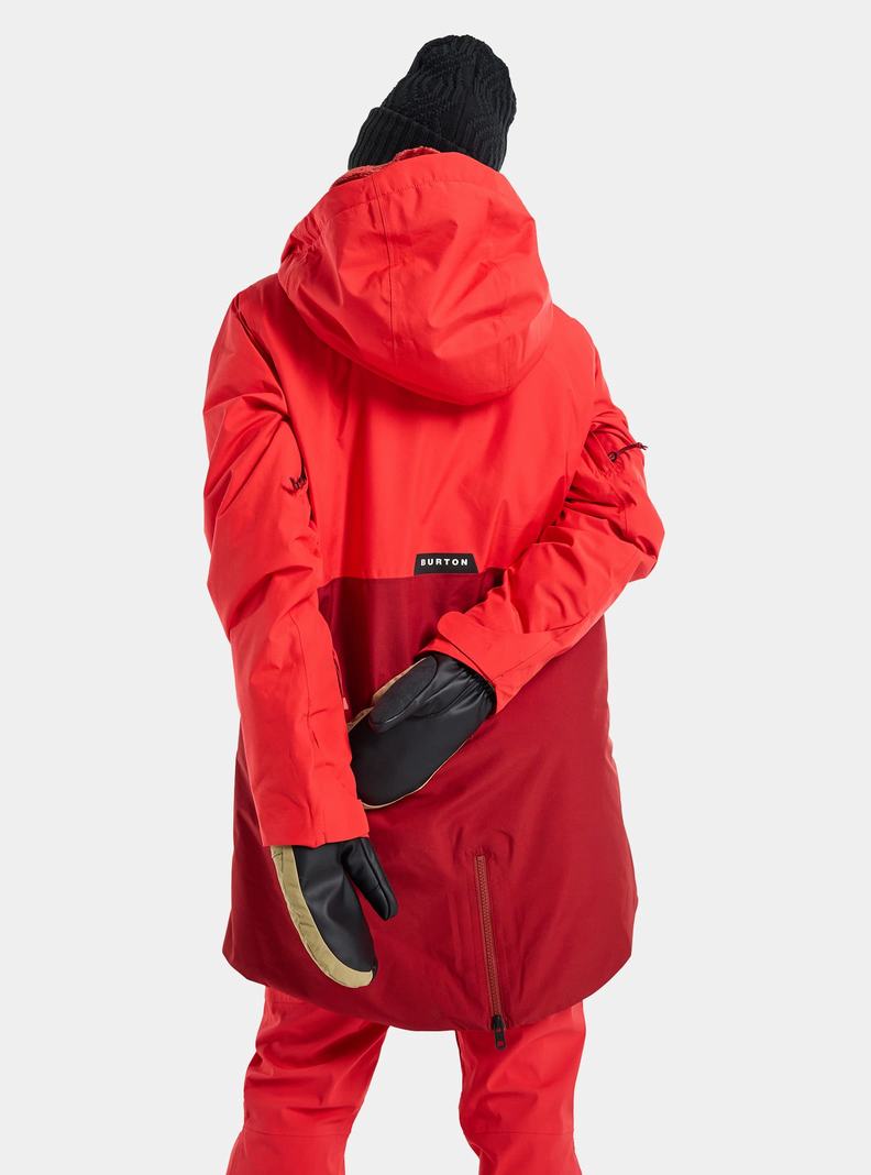 Veste Snowboard Burton Treeline GORE-TEX 2L Femme Rose Orange Rose | 972863-GIC