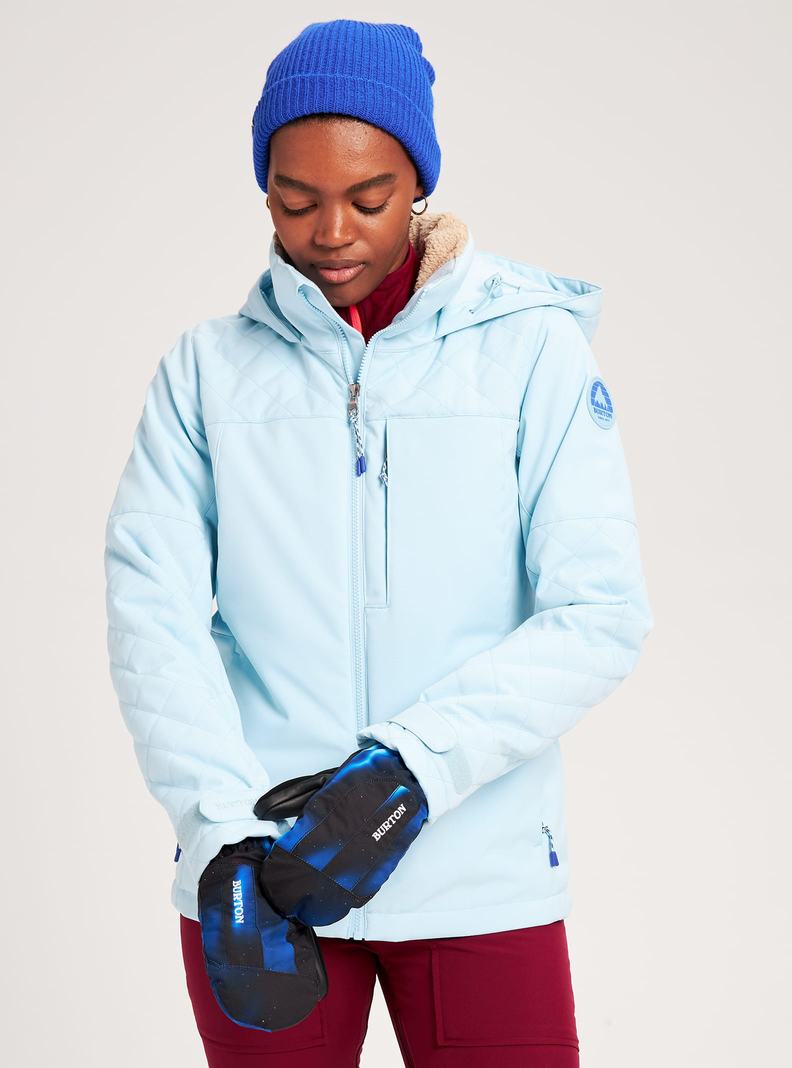Veste Snowboard Burton Tulum Stretch Femme Bleu | 531762-LOT